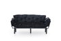 Atelier Del Sofa Nitta Triple - Sofá cama de 3 plazas Negro